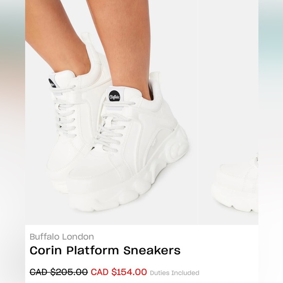 White Buffalo sneakers - Picture 1 of 8